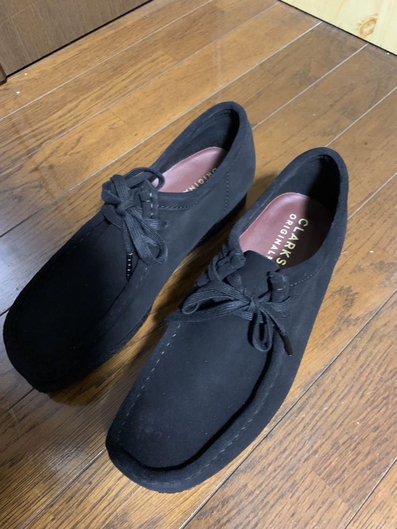 Wallabee / メンズ ワラビー（ブラックレザー） -Clarks