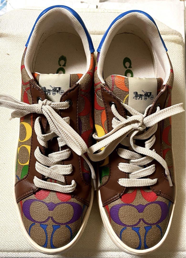 COACH コーチ スニーカー　マルチカラー