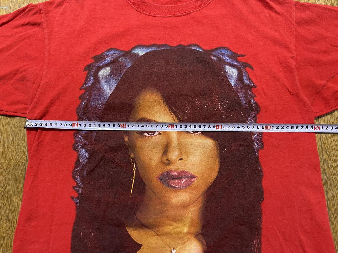 Aaliyah R.I.P 00s tシャツ raptees Aaliyah R.I.P 00s tシャツ raptees