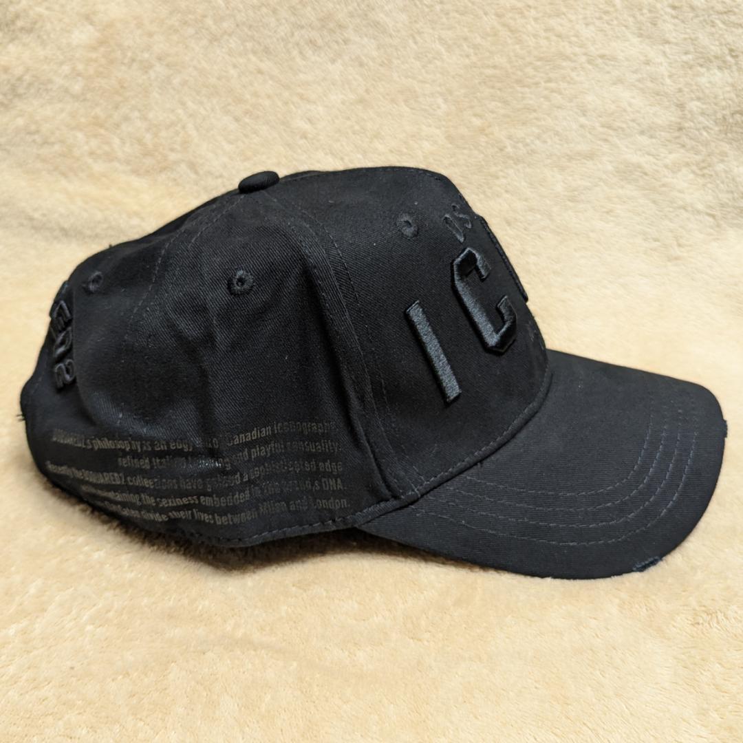 ＠DSQUARED2 ICON CAP Hat Black