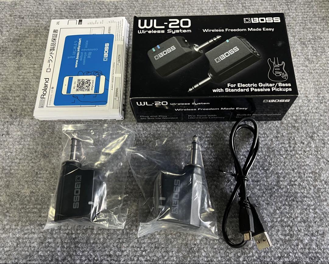 『美品』BOSS WL-20 ワイヤレスシステム 2個セット