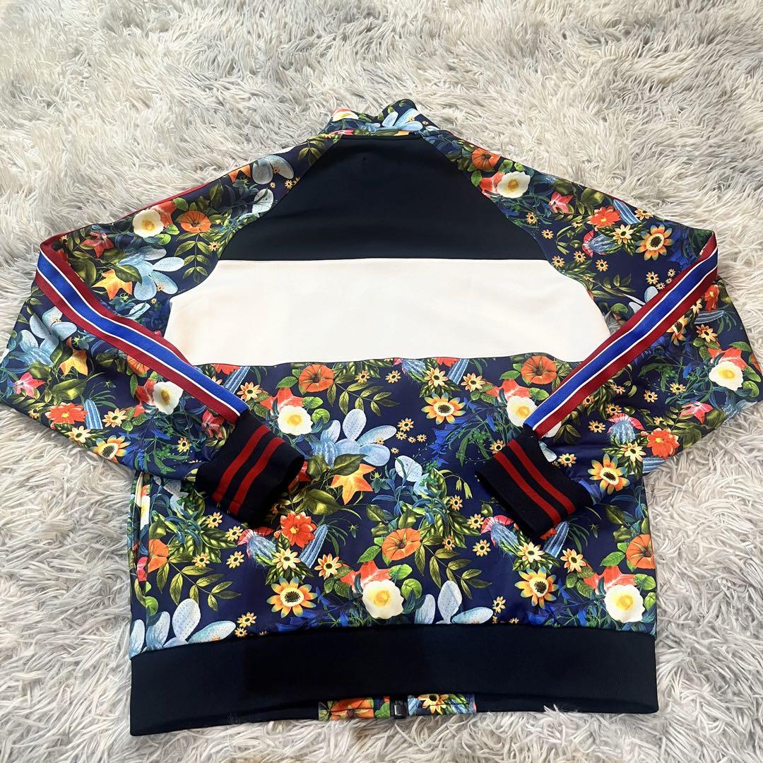 【人気即完売】ZARA　メンズ　ジャージ　トラックジャケット　総柄