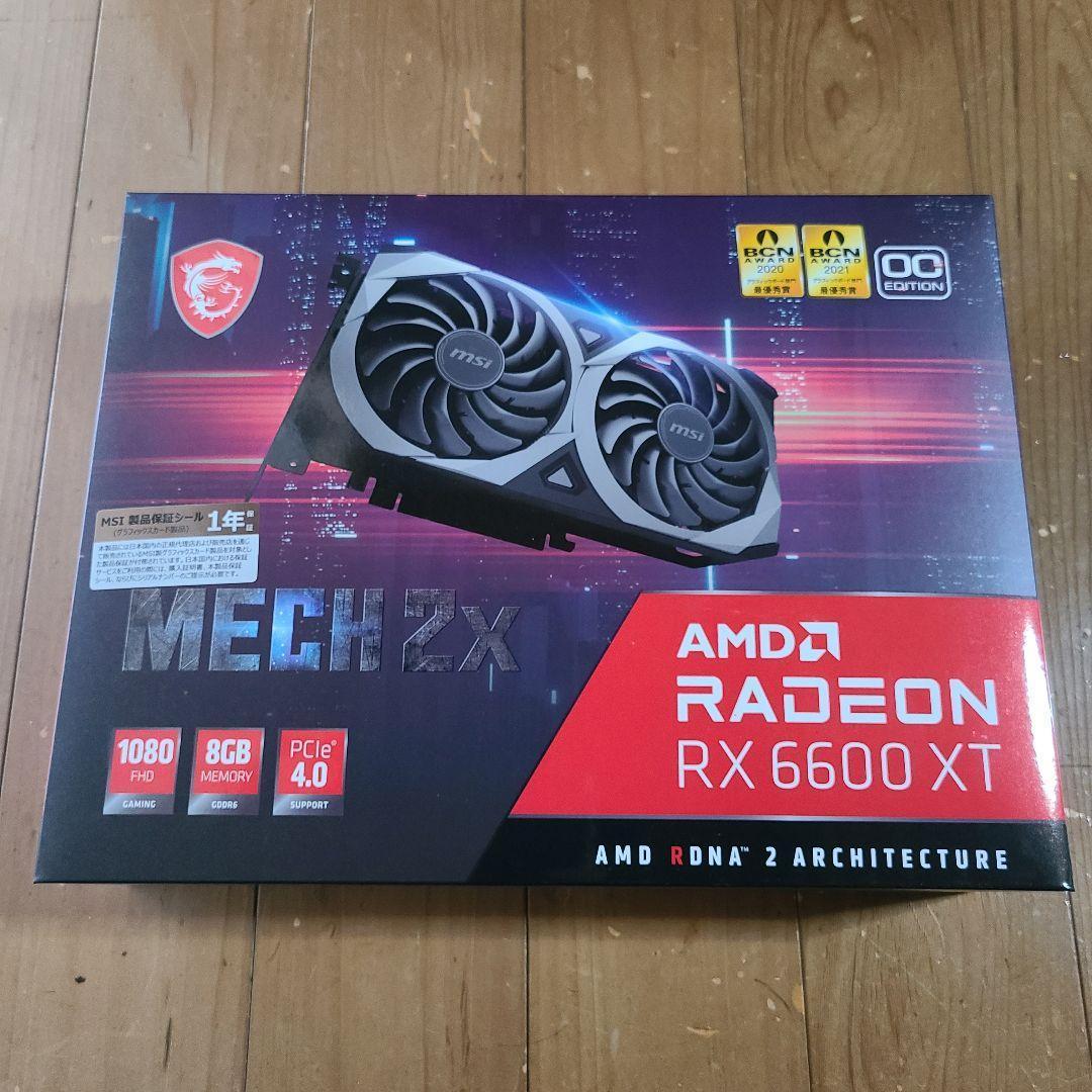 MSI Radeon RX 6600 XT MECH 2X 8G OC