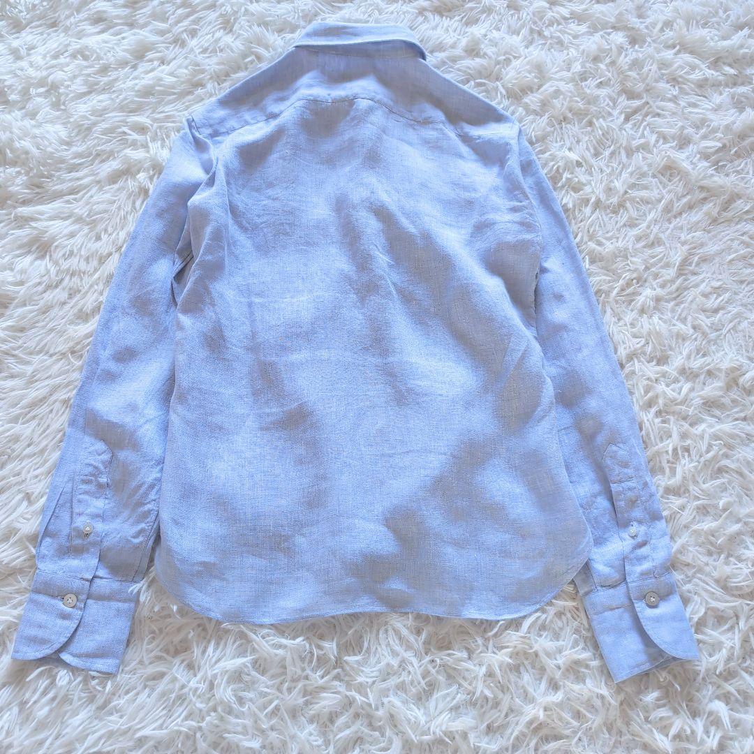 美品✨️フィナモレ やわらかリネンシャツ イタリア製 40