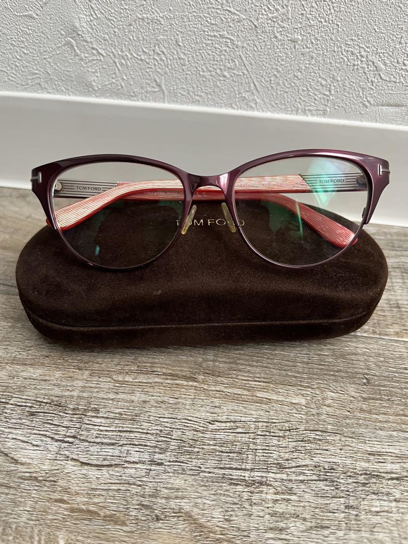 TOM FORDトムフォード　キャットアイ メガネ ケース付き