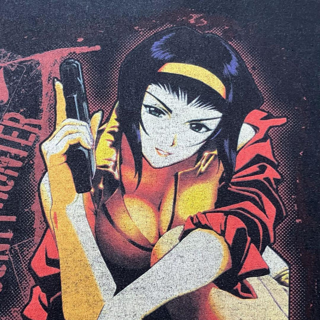 【XL】00s カウボーイビバップ フェイ アニメ Tシャツ ヴィンテージ