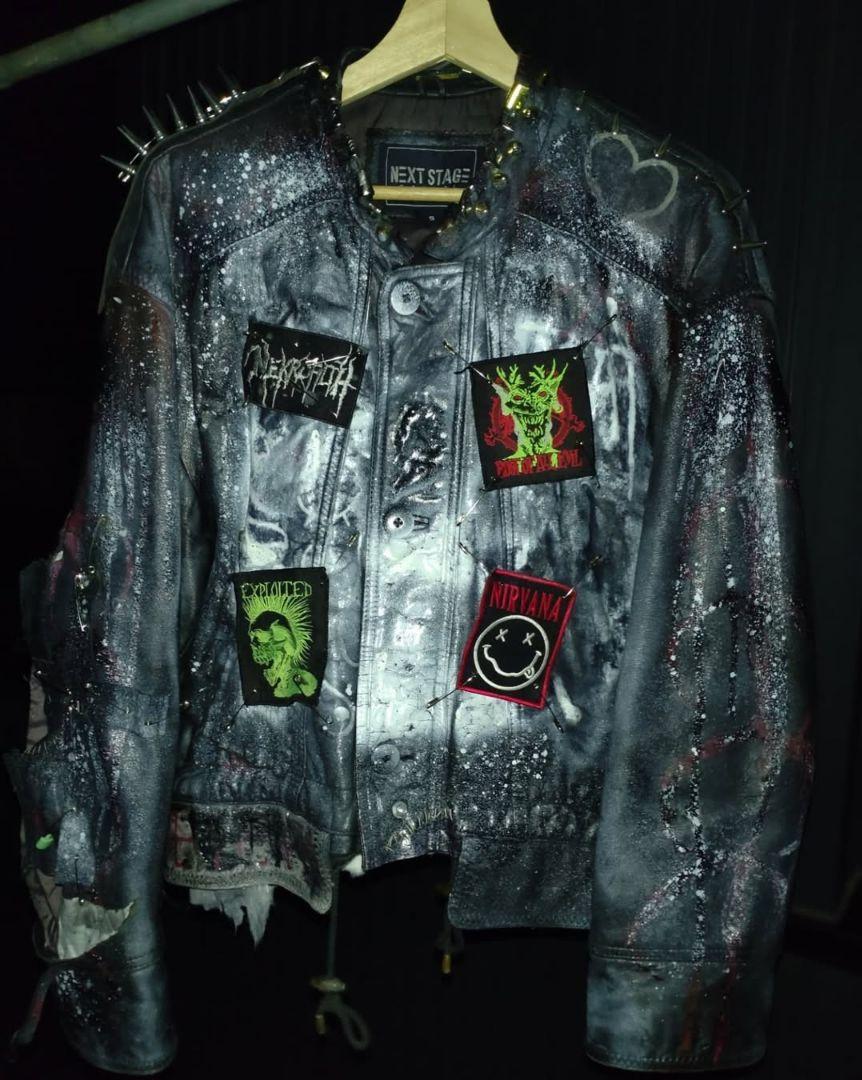 PUNK短丈レザージャケット(※購入既に確定してます)