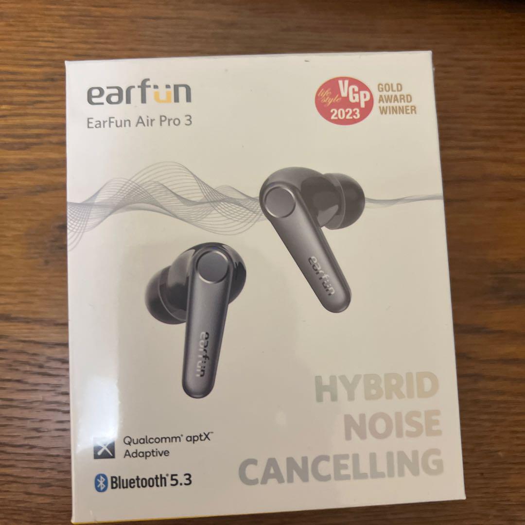 EarFun Air Pro 3 ワイヤレスイヤフォン 新品未開封シュリンク付き