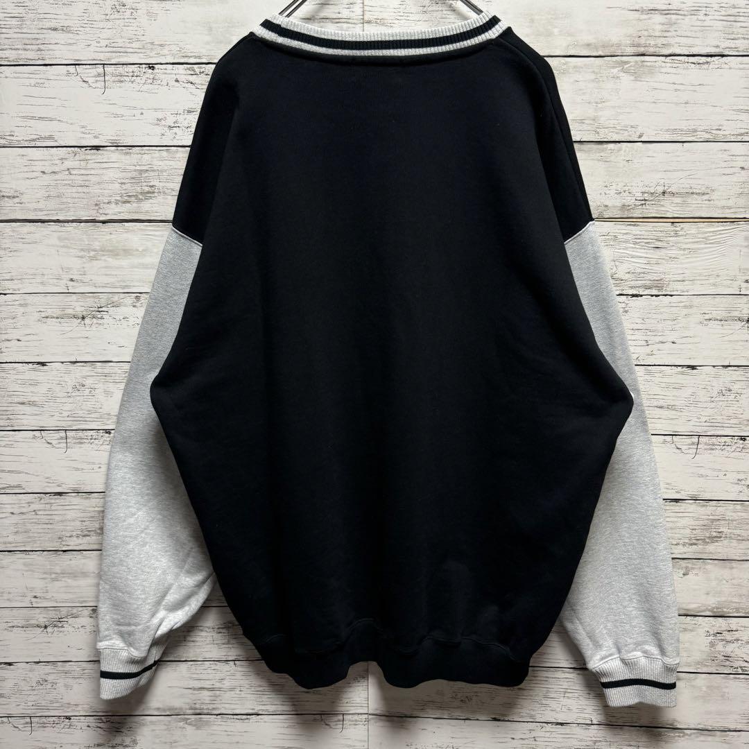 234【美品】エクストララージ　ばんばんざいみゆ着用　パイルロゴ　スウェット