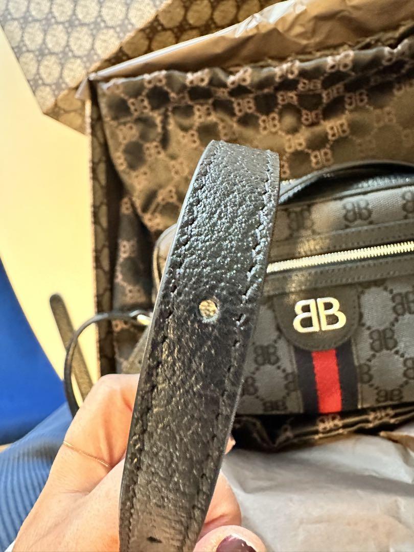 お値下げ BALENCIAGA ✖️GUCCIカメラバッグバレンシアガ✖️グッチ