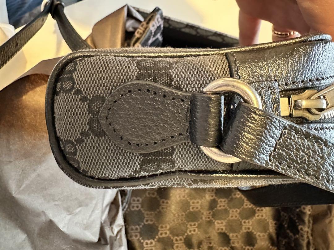 お値下げ BALENCIAGA ✖️GUCCIカメラバッグバレンシアガ✖️グッチ