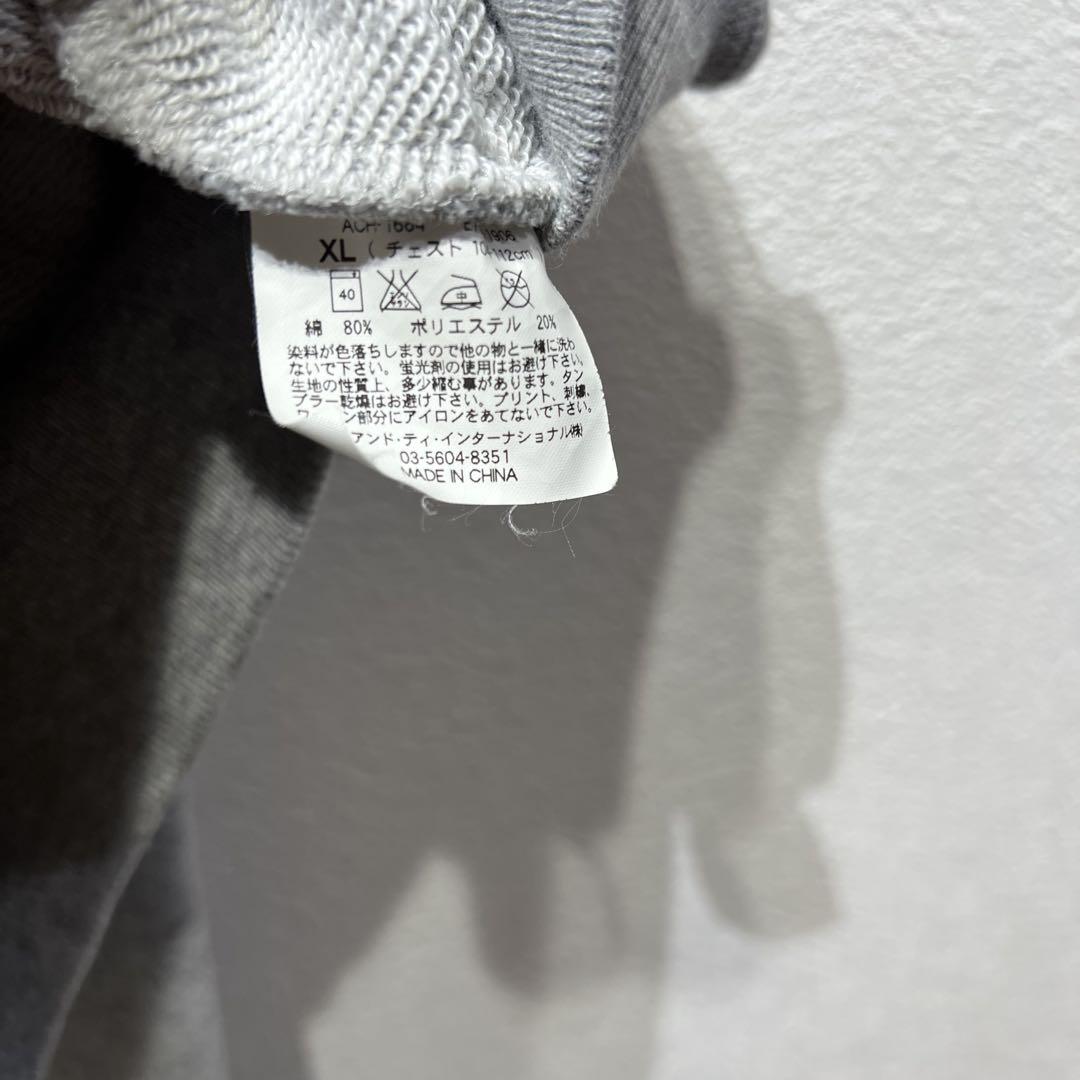 【US規格】希少 Carhartt ジップパーカー ビッグシルエット グレーXL