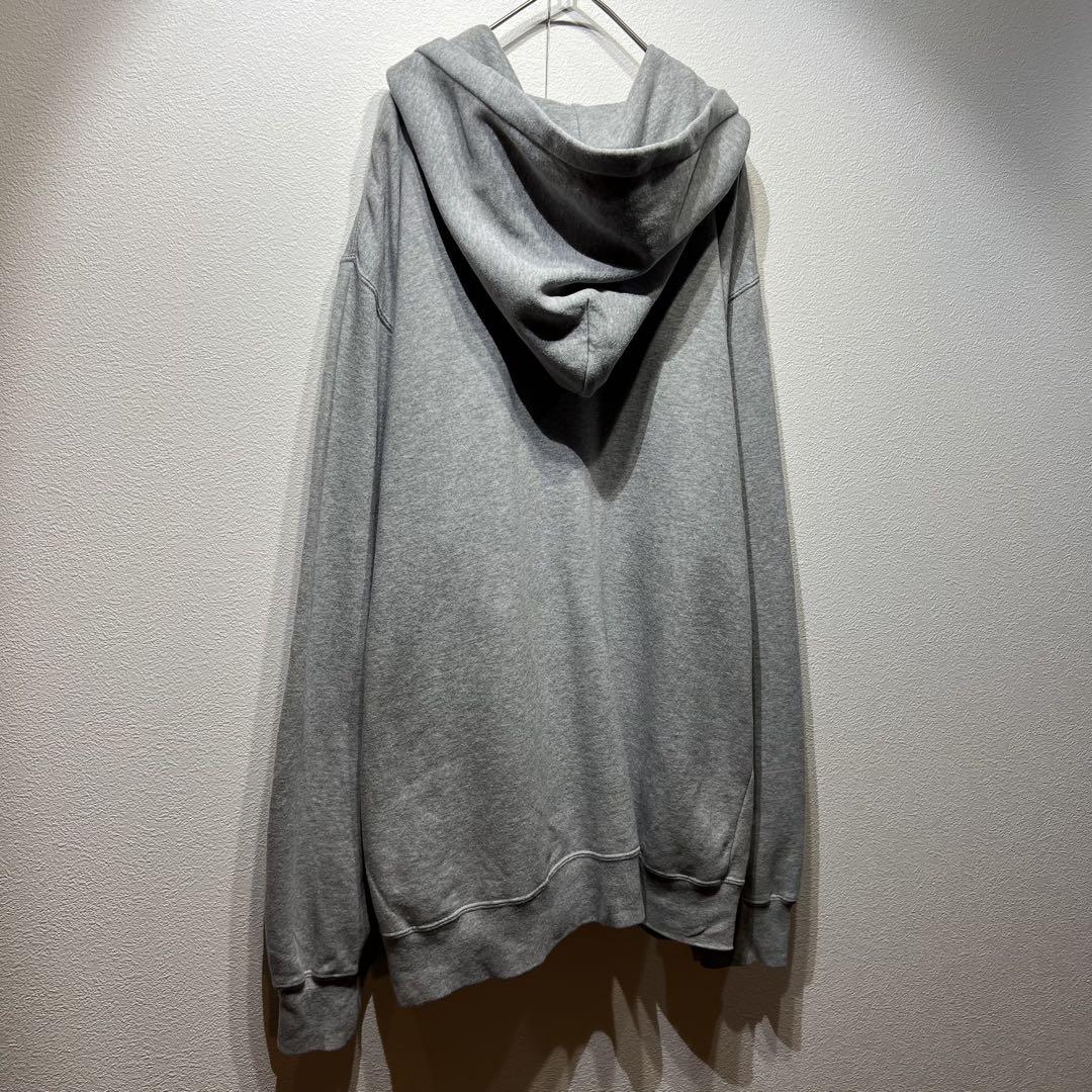 【US規格】希少 Carhartt ジップパーカー ビッグシルエット グレーXL