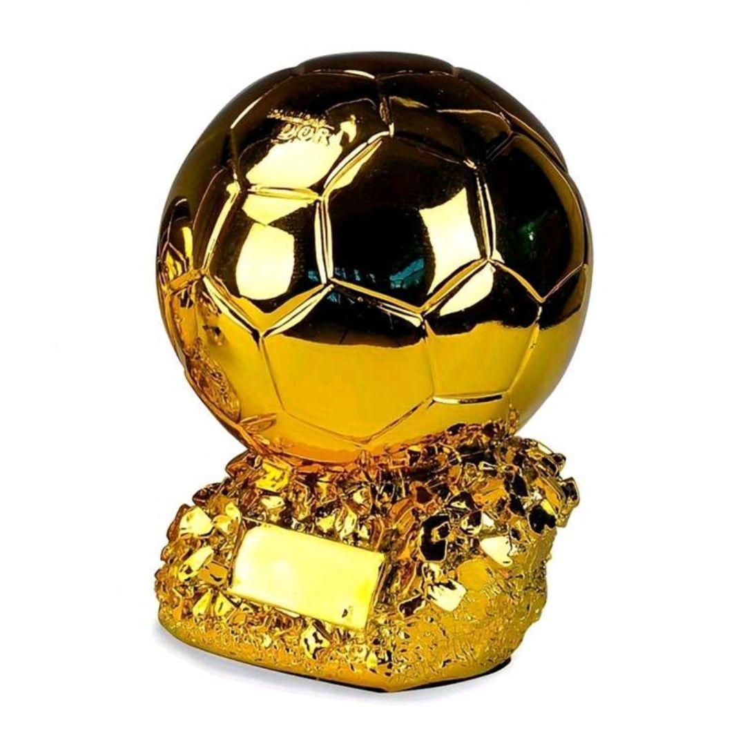 サッカーボールトロフィー 金属製