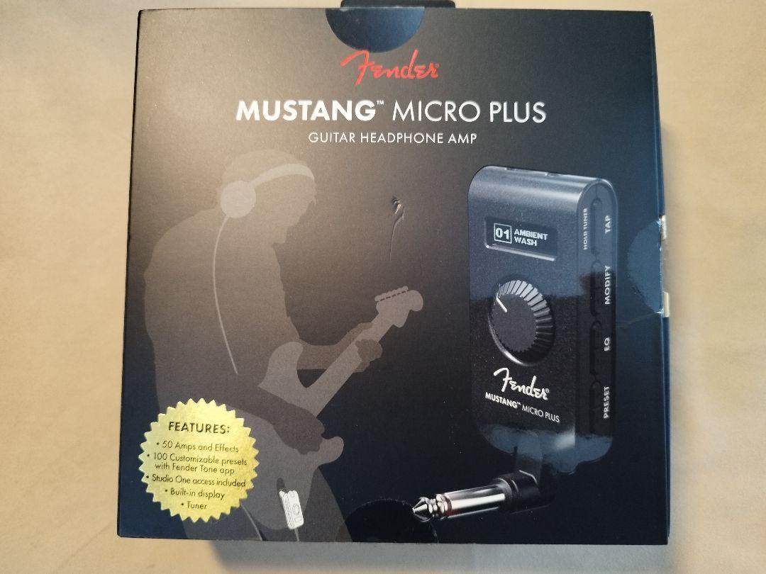 Fender Mustang Micro Plus ギターヘッドフォンアンプ