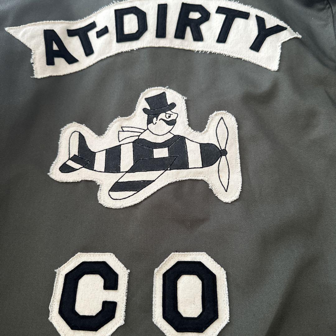 AT-DIRTY アットダーティ　no name ジャケット　　L　カーキ