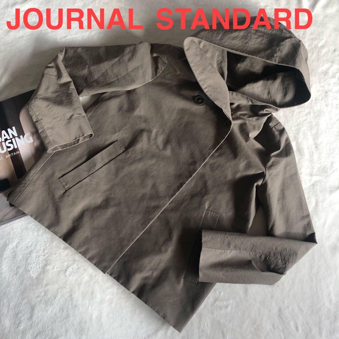 JOURNALSTANDARD 美品 ナイロンパーカー フーディー ボタン 1