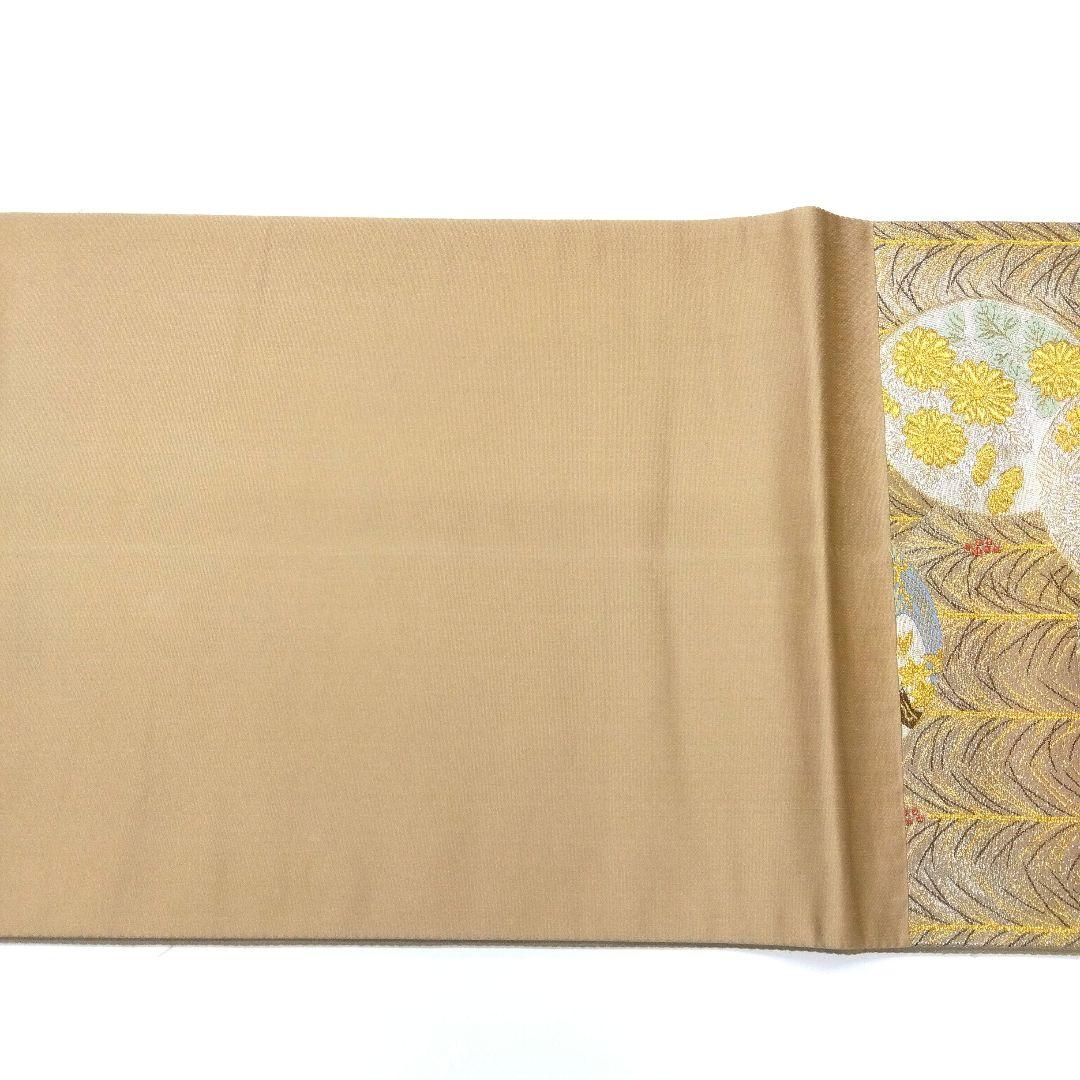 新着 松 山並 草花 丸文 袋帯 木々 レディース 24M254f 着物・浴衣