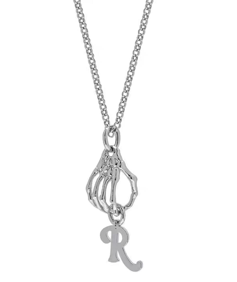 RAF SIMONS ネックレス アルファベットR