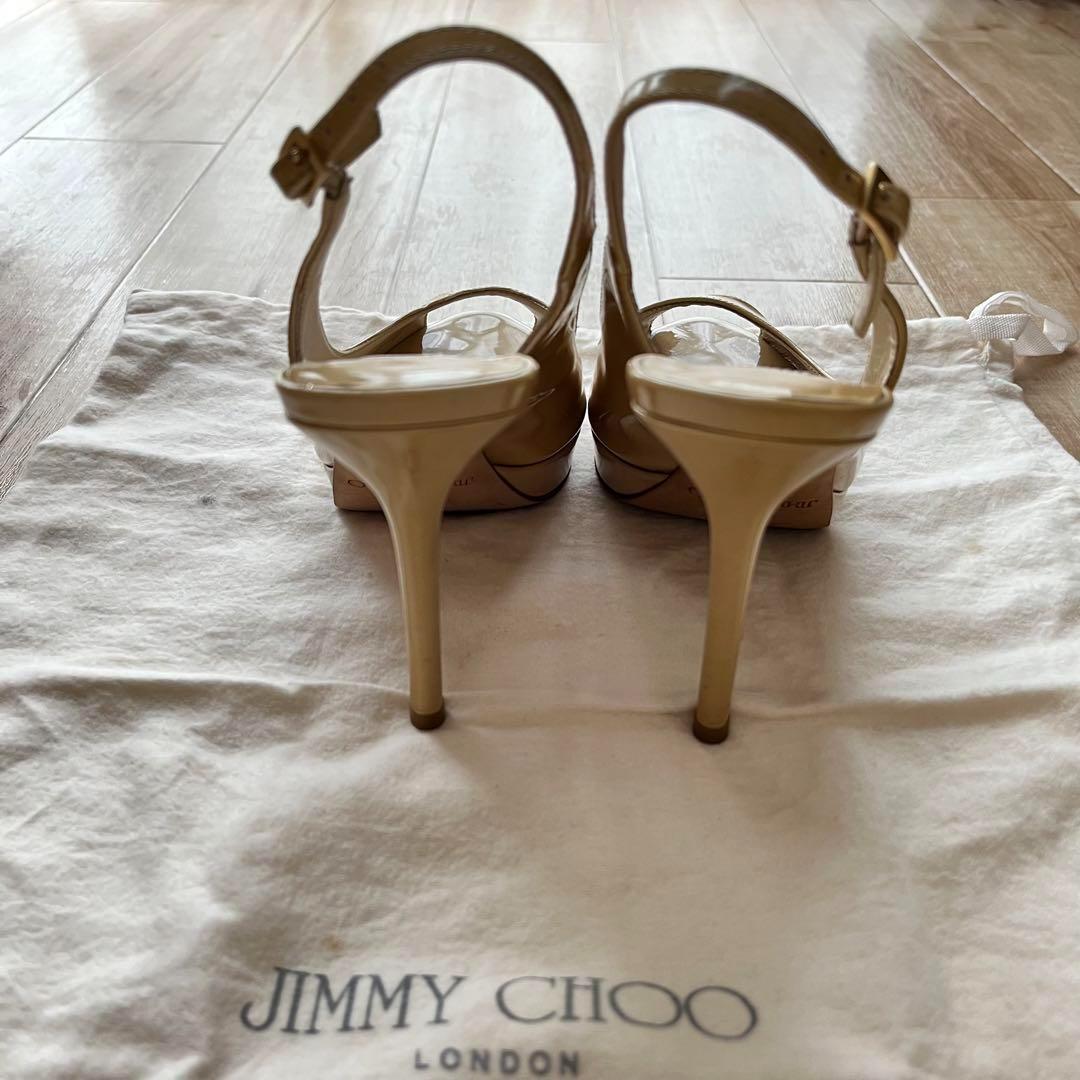 ジミーチュウ オープントゥパンプス 36サイズ 23cm 上品