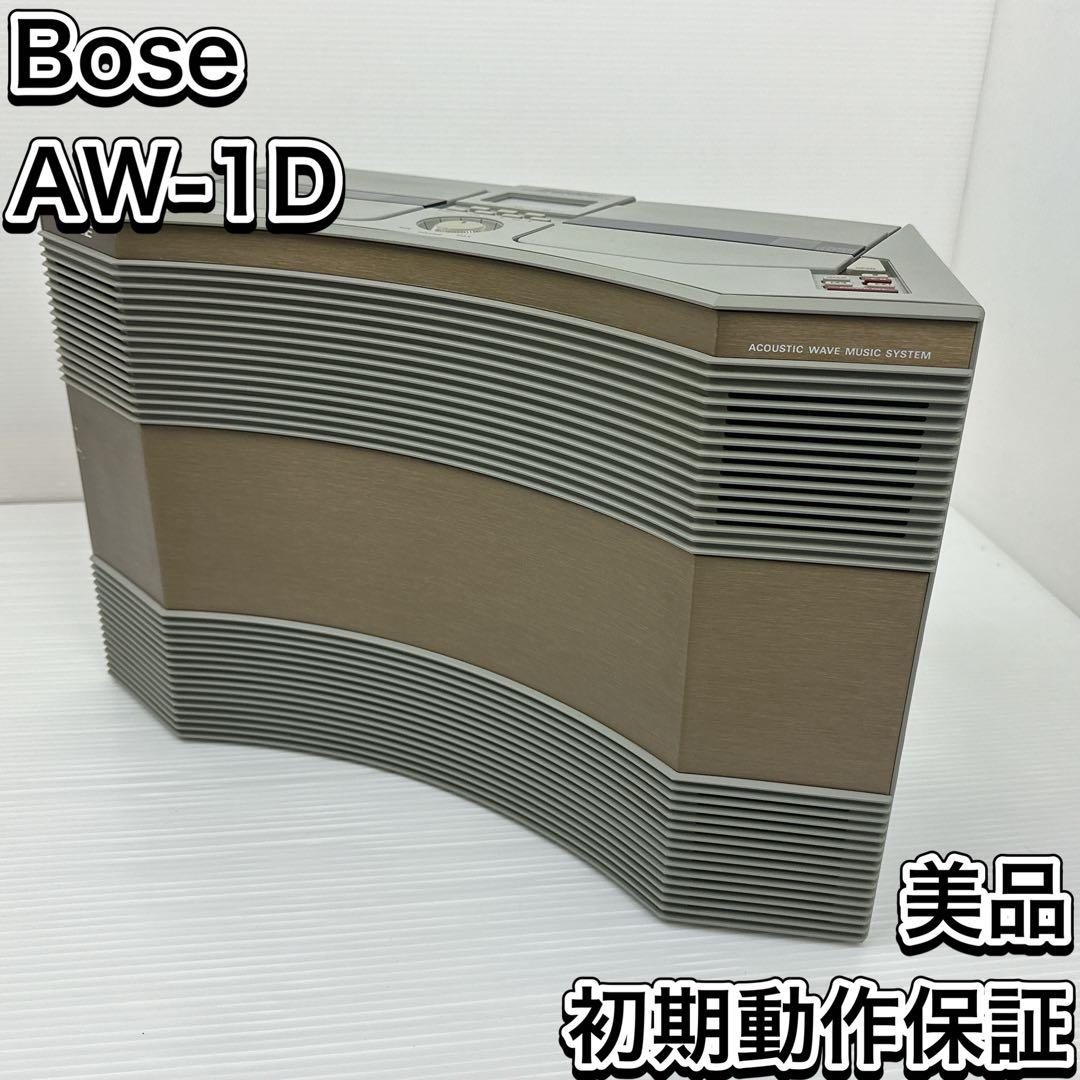 動作保証 美品 名機 ボーズ AW-1D CD ラジカセ カセット チューナー 動作保証 美品 名機 ボーズ AW-1D CD ラジカセ カセット チューナー