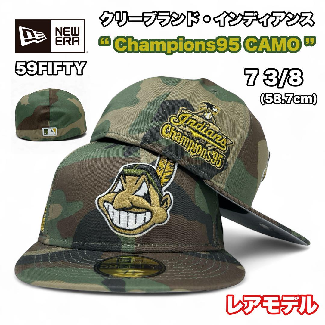 【激レアデザイン】米国製　ニューエラ　インディアンス　キャップ　ワフー酋長 激レア新品】インディアンス ワフー酋長 ニューエラ キャップ