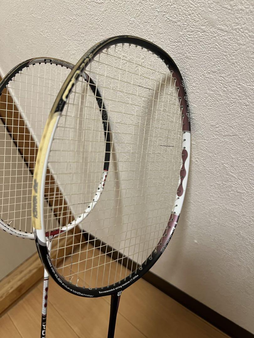 バトミントンラケット　２本セット