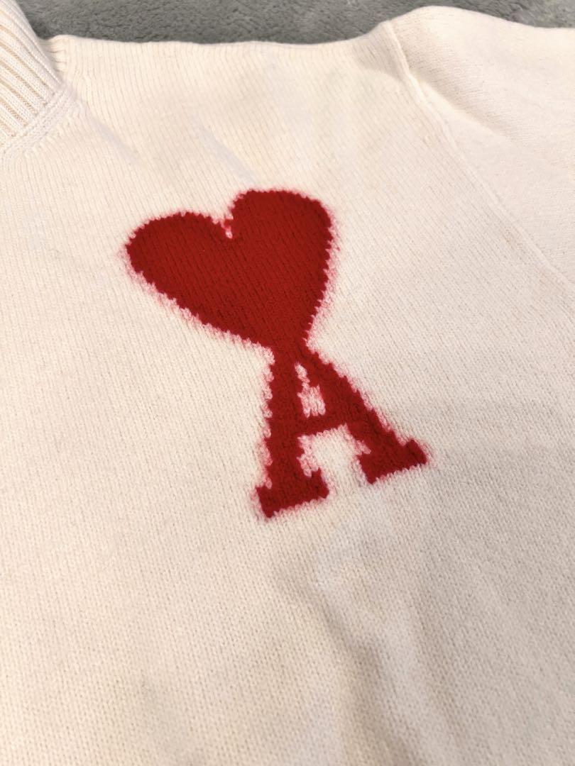 Amiparis アミパリス オフホワイト タートルニット