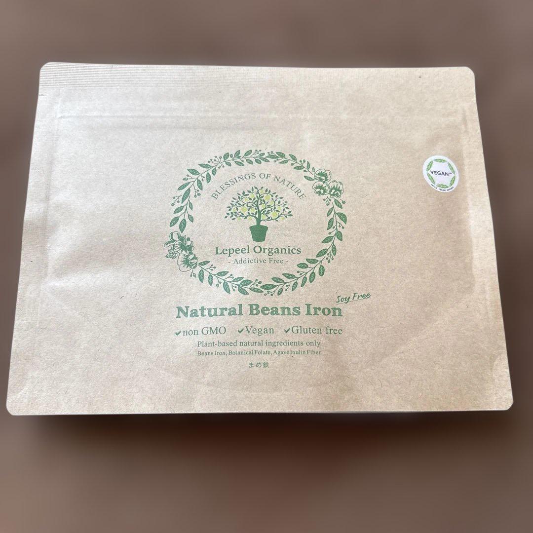Lepeel Organics Natural Beans Iron まめ鉄
