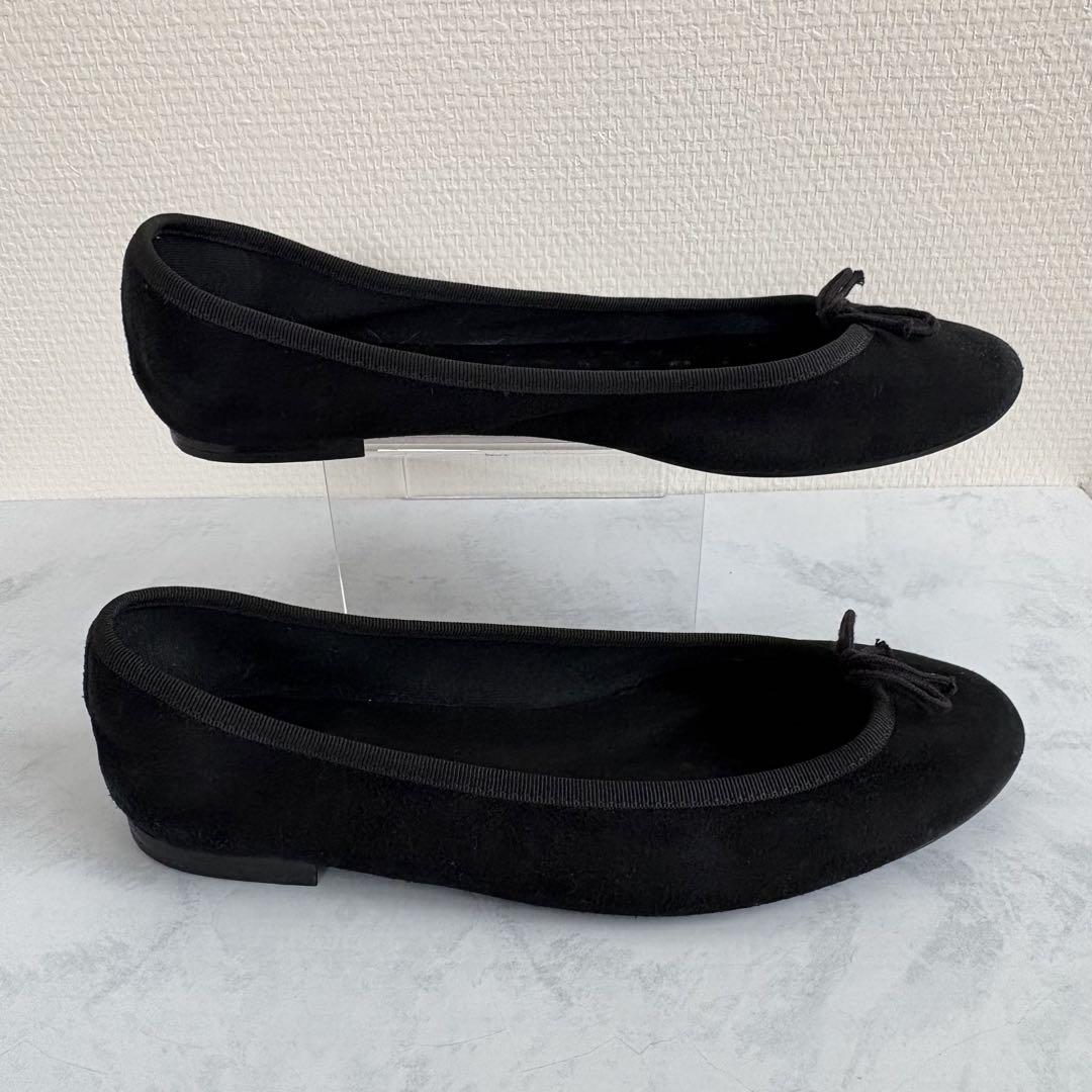 Repetto フラットパンプス　バレエシューズ　ぺたんこ　ラウンドトゥー　黒