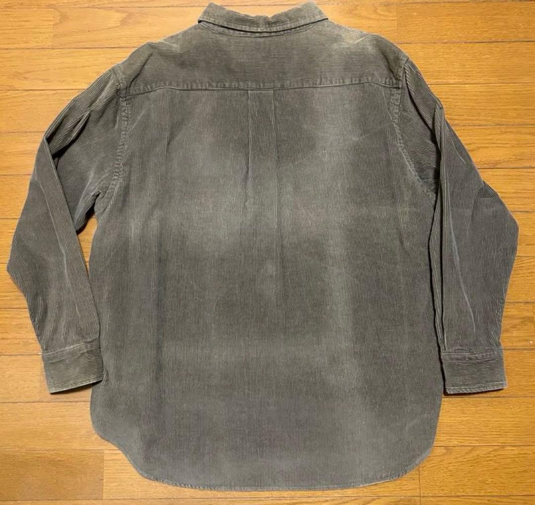 90s RRL 三つ星タグ コーデュロイ プルオーバーシャツ S