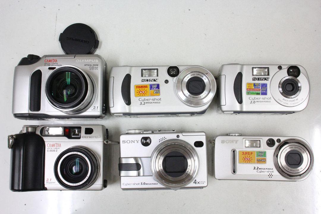 デジタルカメラ 6台 SONY OLYMPUS