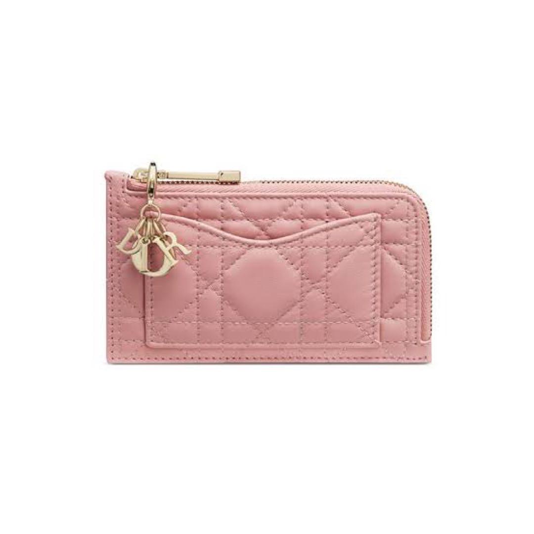 Lady Dior Cosmos ジップ カードホルダー