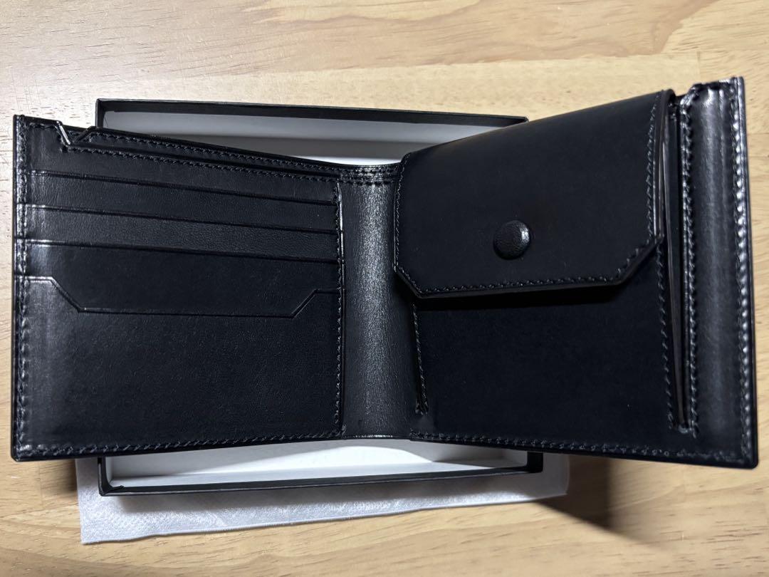 新品　万双 双鞣和地 二つ折り財布