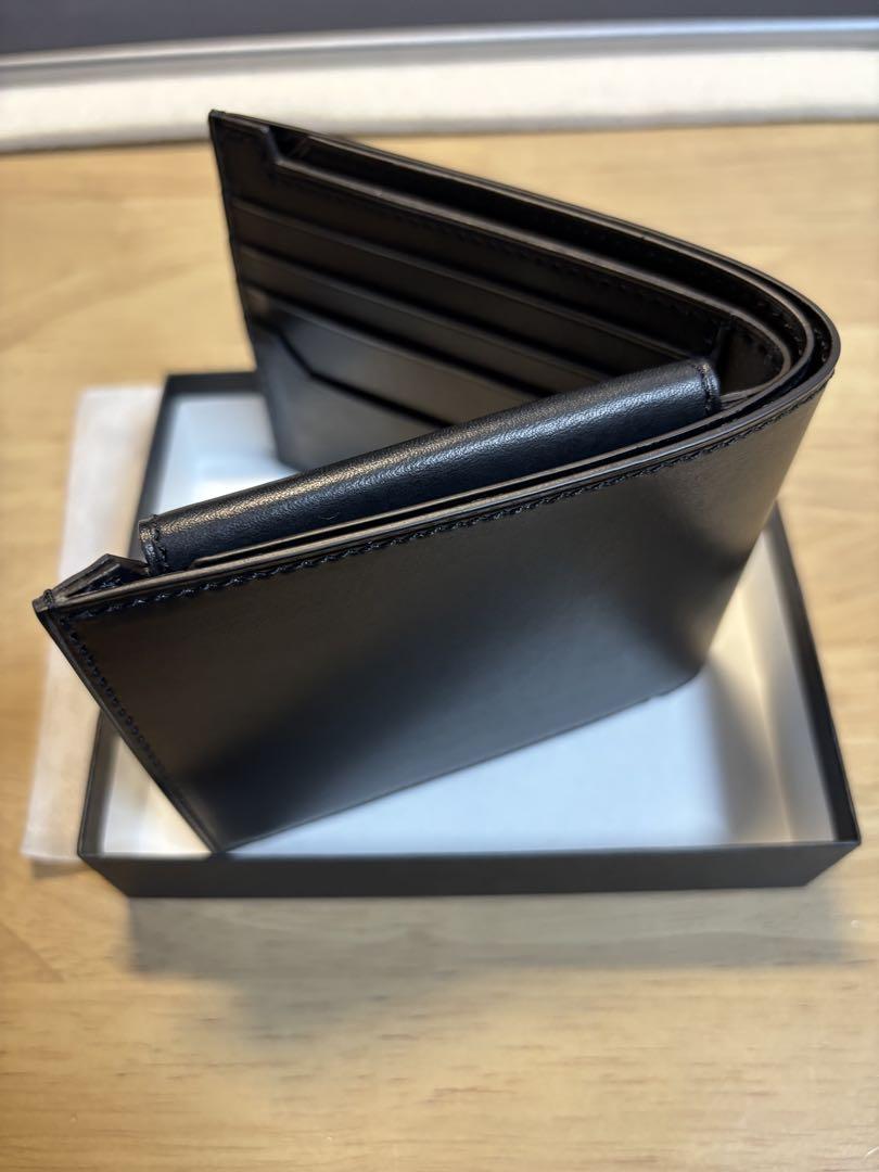 新品　万双 双鞣和地 二つ折り財布