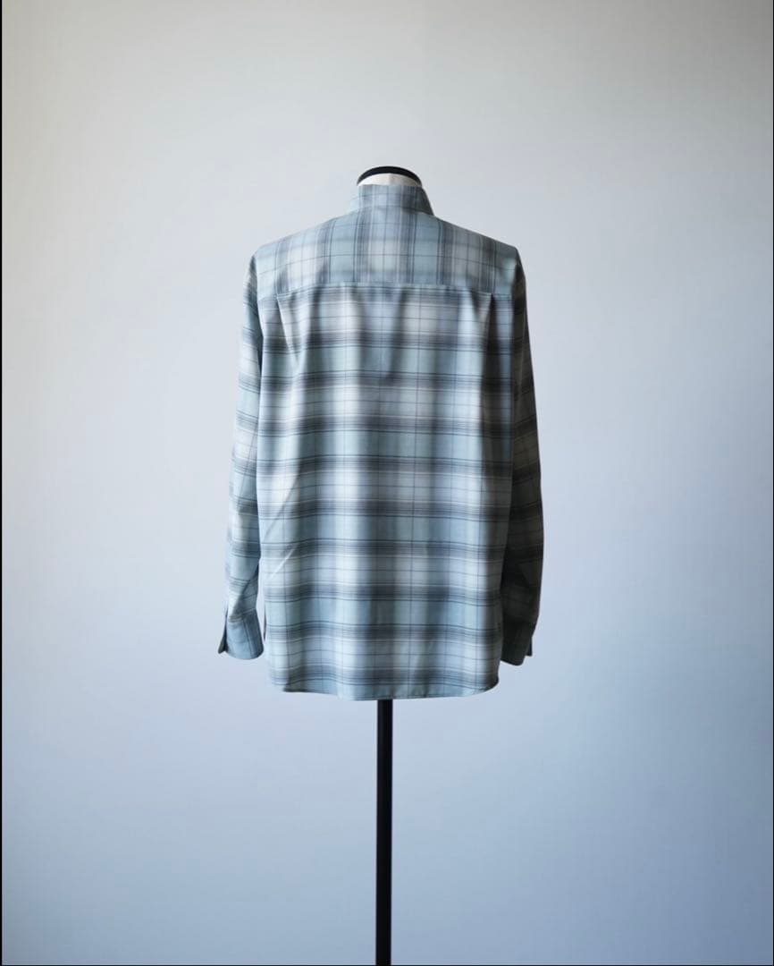 AURALEE SUPER LIGHT WOOL CHECK SHIRT 3 AURALEE SUPER LIGHT WOOL CHECK SHIRT 3