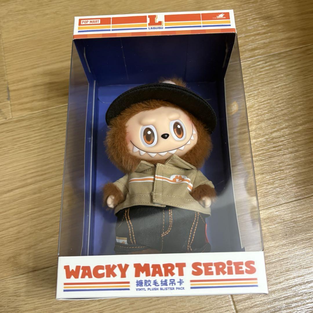 【正規品】Wacky Mart ラブブ ぬいぐるみペンダント THE MONSTERS Wacky Mart シリーズ 店員ラブブ ペンダント