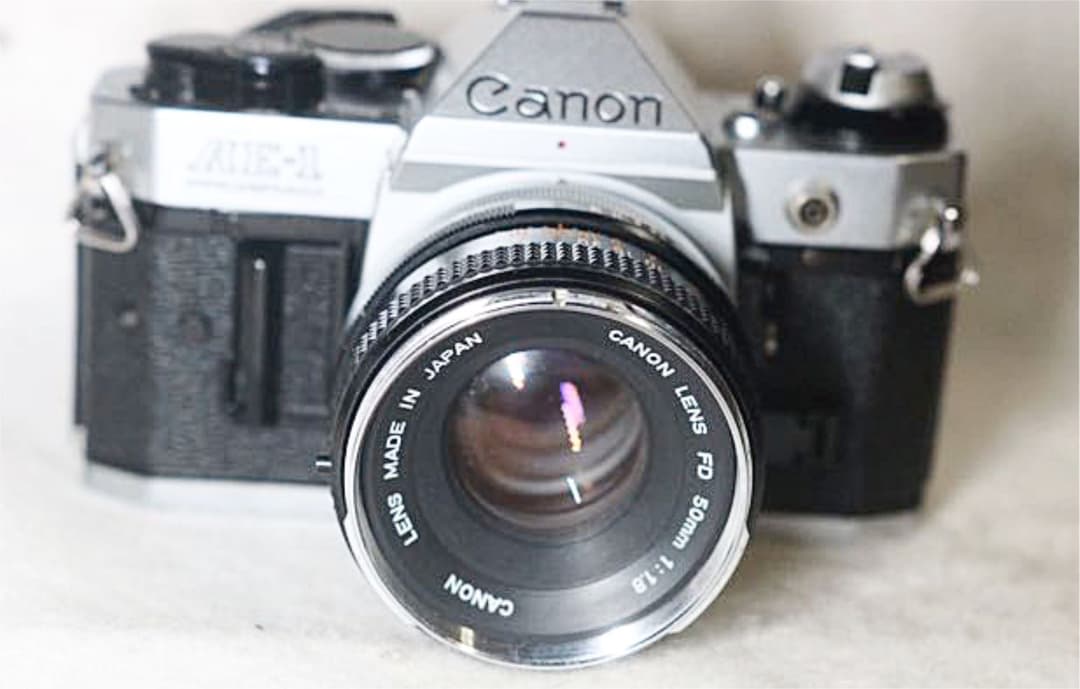 キヤノン AE-1 PROGRAM FD 50mmf1.8 ダブルレンズセット