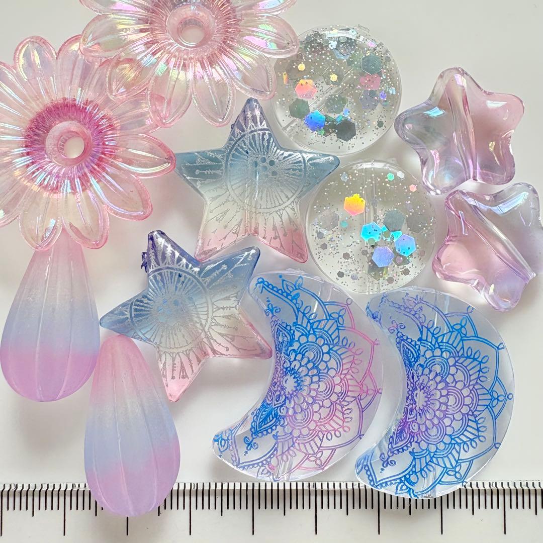 手染めビーズアソート284