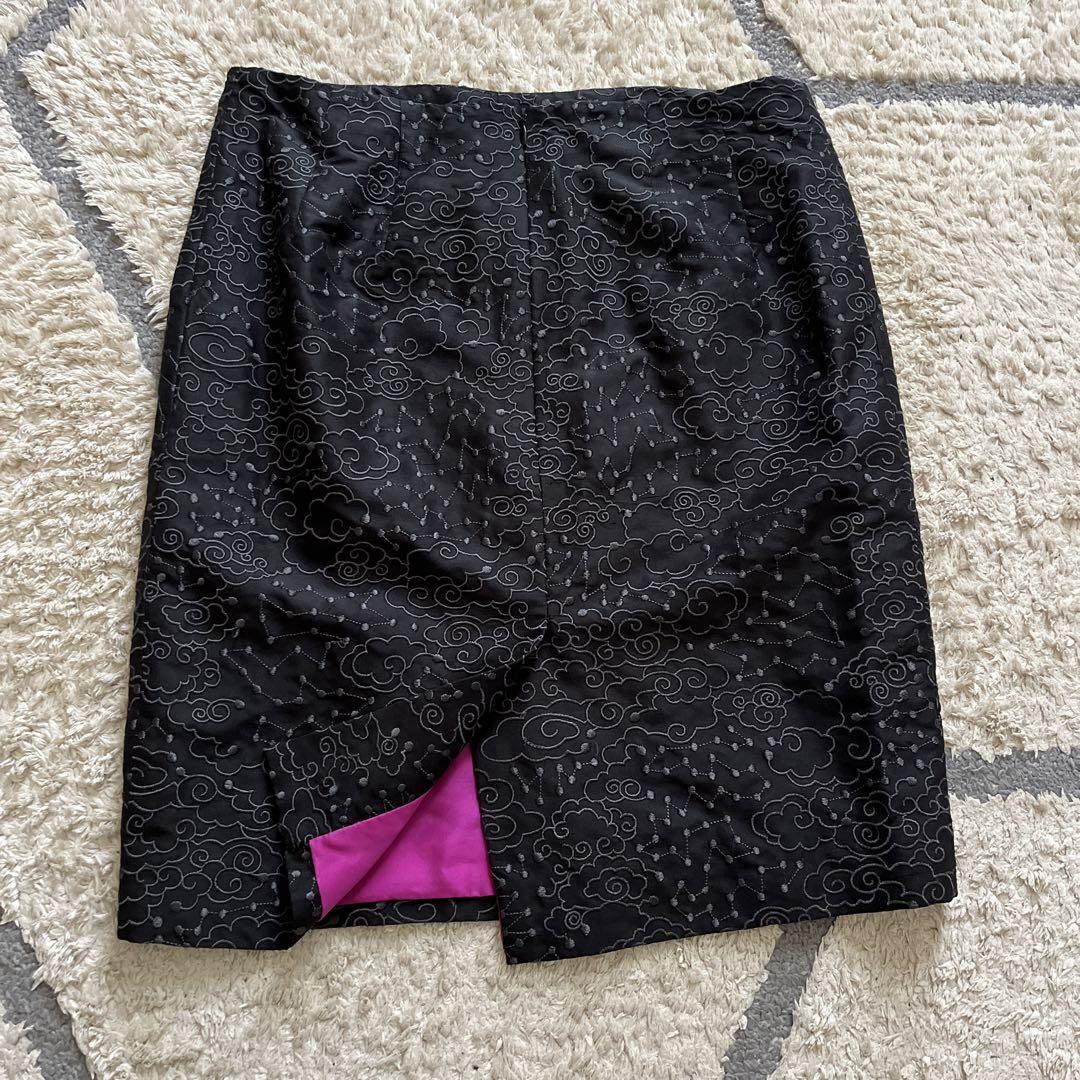 SHANGHAITANG シャンハイタン　刺繍スカート