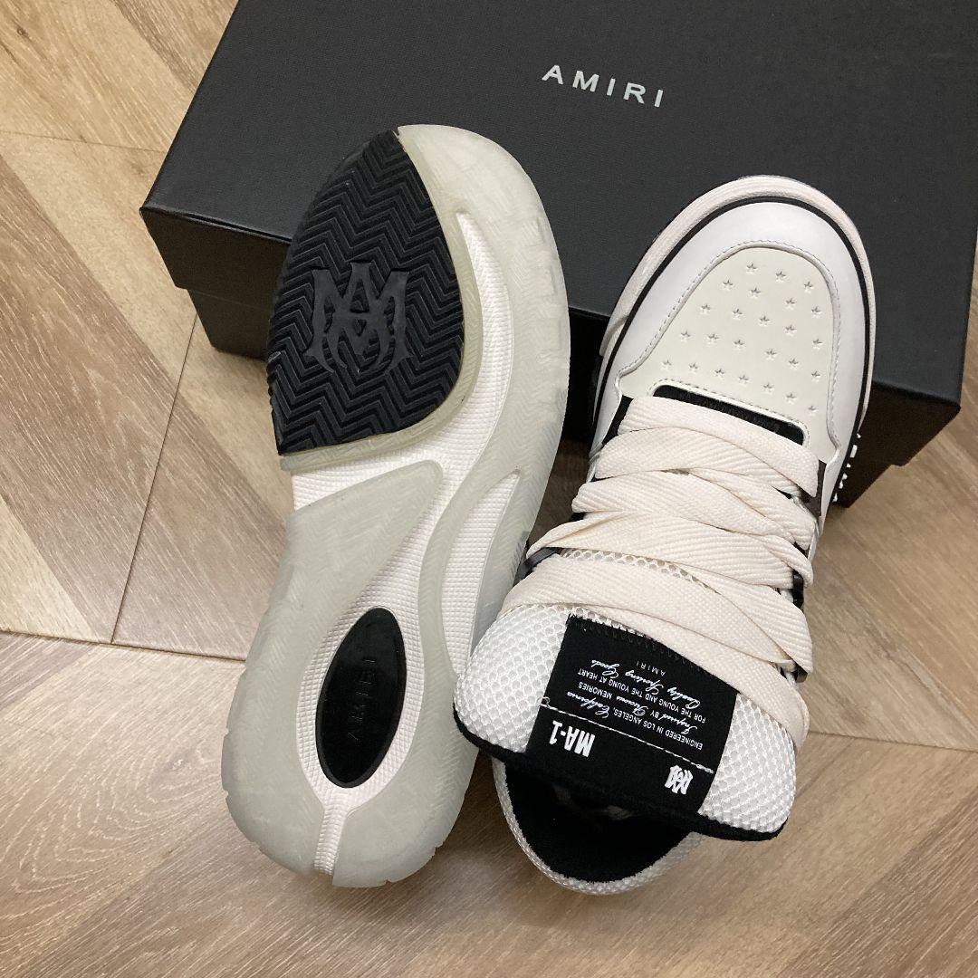 AMIRI MA-1 42 アミリ スニーカー　ホワイト+*