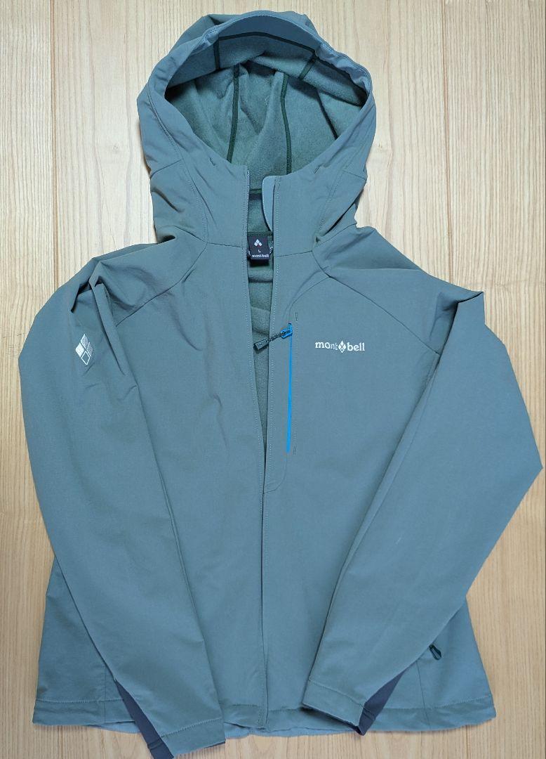 ノマドパーカ Women's女性用 グリーン Lサイズ mont-bell - メルカリ