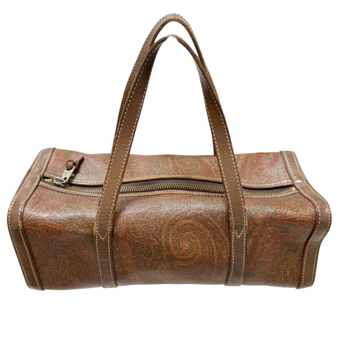 入荷now 安全 ジャンク品】Etro エトロ ハンドバッグ ミニボストン ペイズリー バッグ