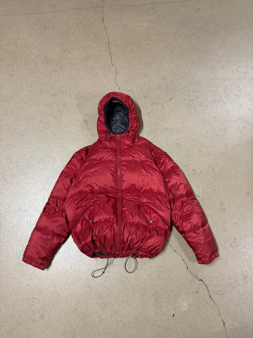 00's Eddie Bauer down jacket レッド Eddie bauer赤ダウンジャケット