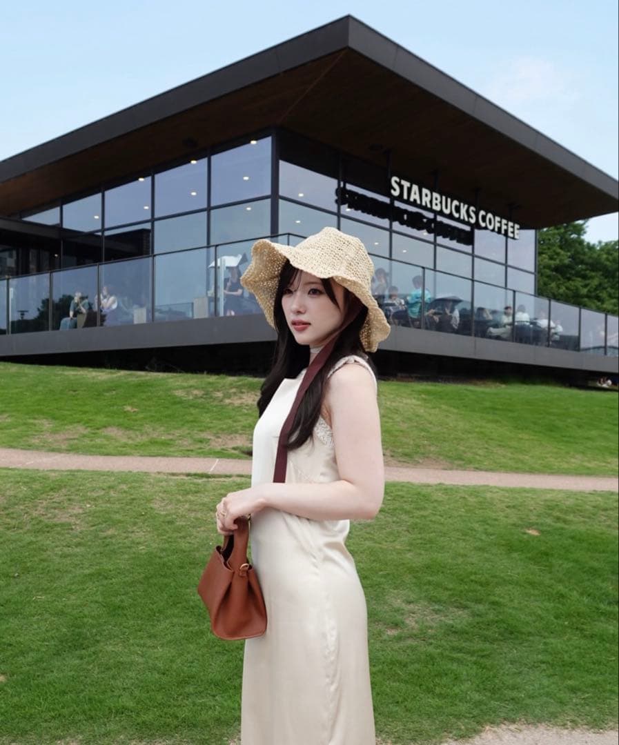 SENEE satin cami onepiece (サテンキャミワンピース)