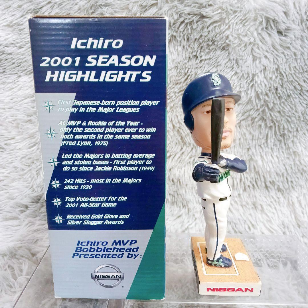送料無料ライン対応ショップ限定キャンペーン イチロー MVP ボブルヘッド 2001年 - メルカリ スポーツ選手