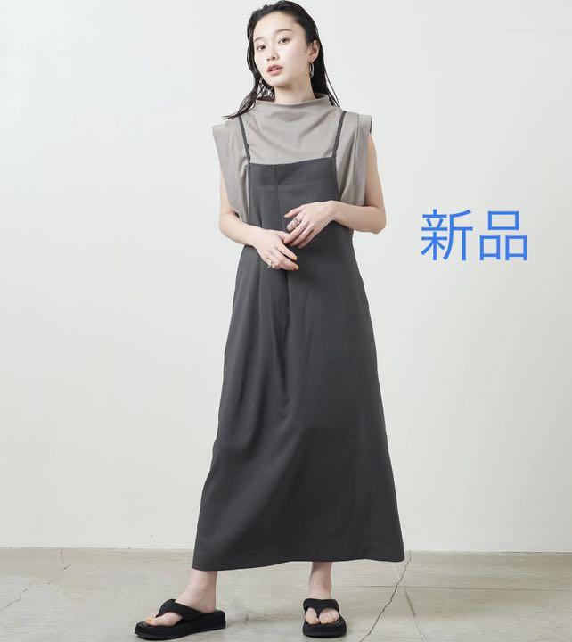マルゥ ユナイテッドアローズ P F TUCK CAMI OP ワンピース