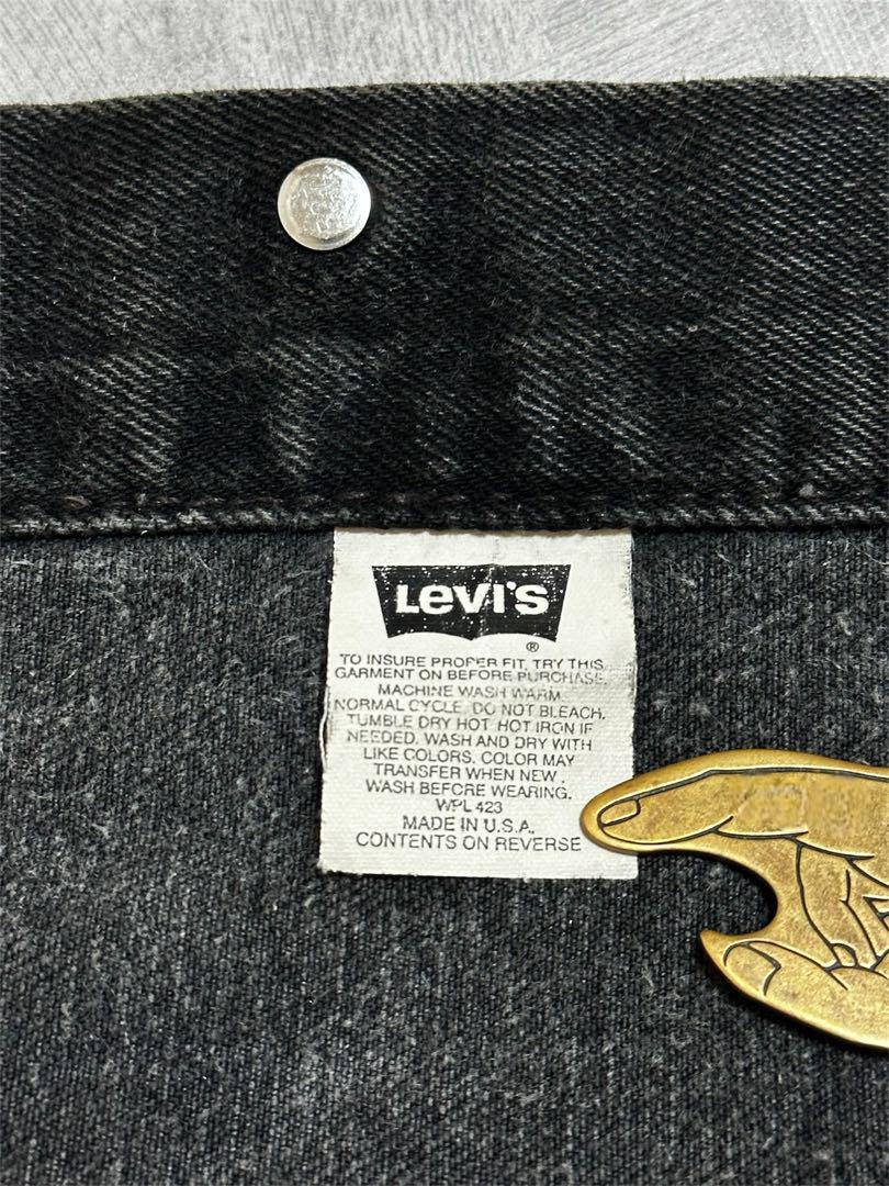 【Special】Levi's 70507 ブラックデニムジャケット USA製