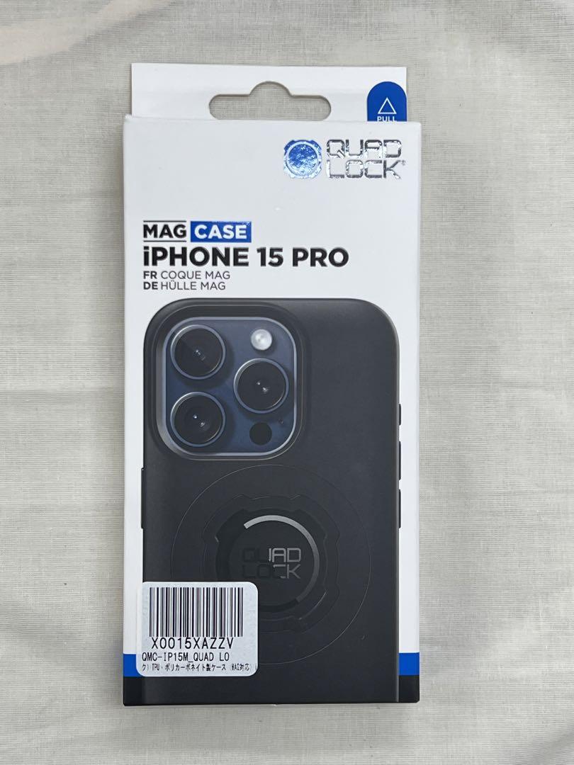 クアッドロック iPhone15pro MAGCASE とPONCHO セット