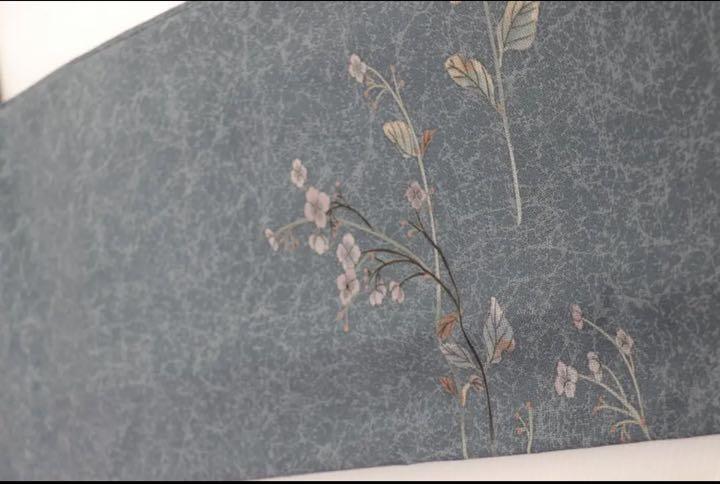 品質保証人気 染め大島 枯葉に小さな花 落款有 Vm2Fd-m27181479023 在庫得価
